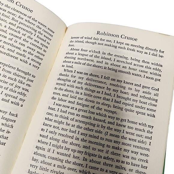 Vintage Fictional Book, 60s Robinson Crusoe Hardback Story Book - Picture 5 of 6